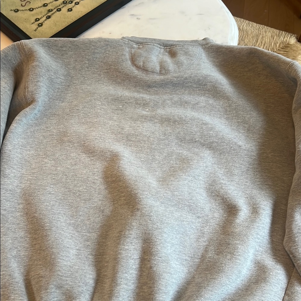 Carolina Champs Gray and Blue Crewneck Sweater with Collegiate Style - Picture 6 of 6